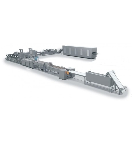 LINIA DO PRODUKCJI I PAKOWANIA FRYTEK 1000