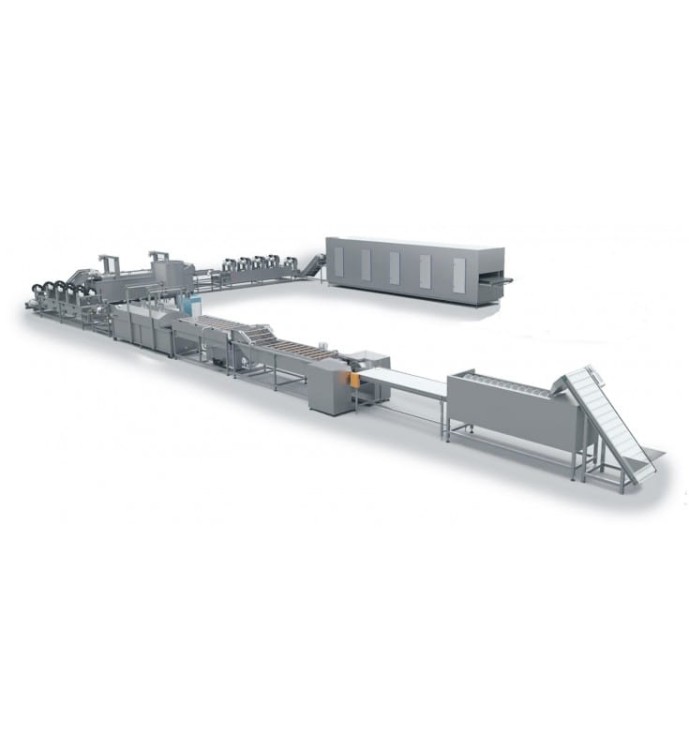 LINIA DO PRODUKCJI I PAKOWANIA FRYTEK 1000