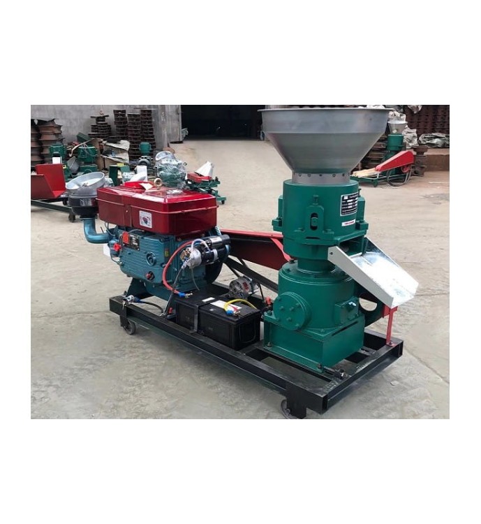 MASZYNA DO PRODUKCJI PELLETU FM 500 Z SILNIKIEM DIESEL