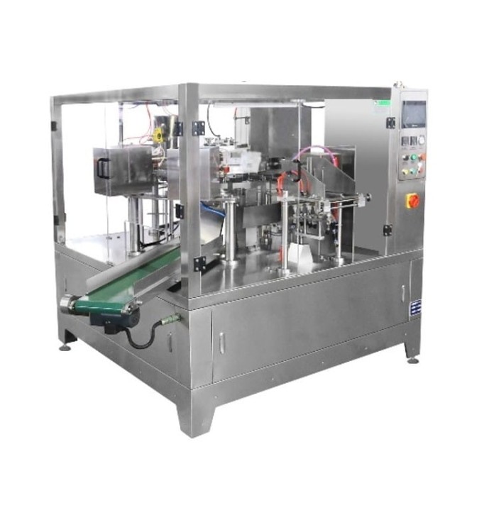 LINIA DO PAKOWANIA GRANULATU W DOYPACKI