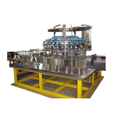 LINIA DO NAPOJÓW GAZOWANYCH MYJKA, NALEWARKA, KAPSLOWNICA, ETYKIECIARKA