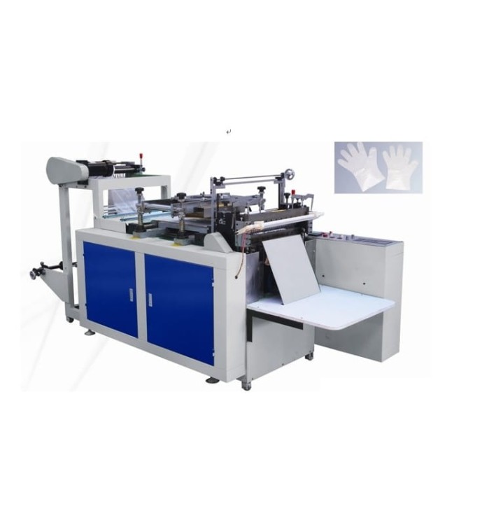 MASZYNA DO PRODUKCJI RĘKAWICZEK FOLIOWYCH