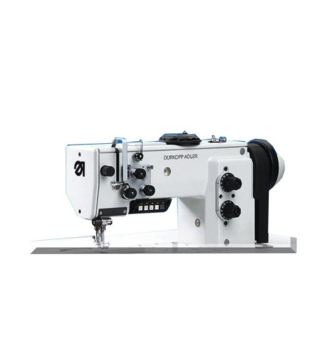 MASZYNA 1-IGŁOWA Z AUTOMATYKĄ, POTRÓJNY TRANSPORT DURKOPP 767-KFA-373-RAP-HP