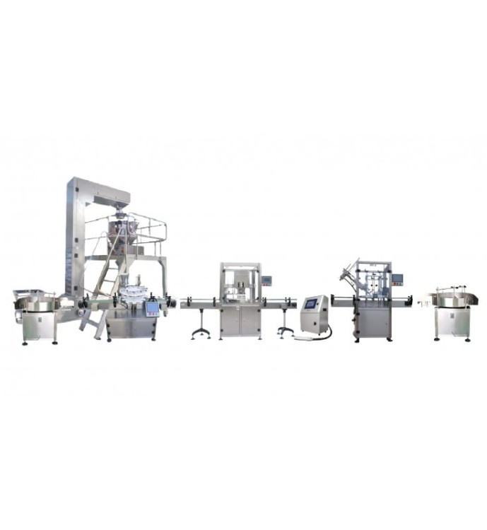 AUTOMATYCZNA LINIA DO NAPEŁNIANIA PUSZEK ORZESZKAMI ZIEMNYMI