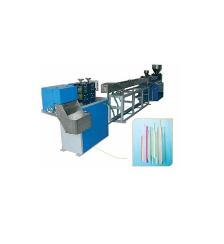 MASZYNA DO PRODUKCJI PLASTIKOWYCH SŁOMEK