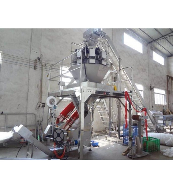 AUTOMATYCZNA LINIA DO PAKOWANIA W SIATKĘ