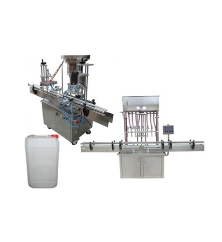 LINIA ROZLEWNICZA DO BANIAKÓW PŁYNÓW DO DEZYNFEKCJI