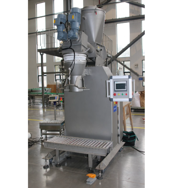 PÓŁAUTOMATYCZNA LINIA ZAMYKAJĄCA DO PROSZKU KEGEL 25KG