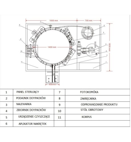 NALEWARKA I ZAKRĘCARKA DOYPACKÓW ZLD-2A