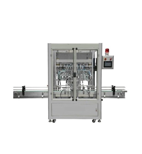 AUTOMATYCZNA LINIA DO NAPEŁNIANIA, ZAMYKANIA I ETYKIETOWANIA BUTELEK
