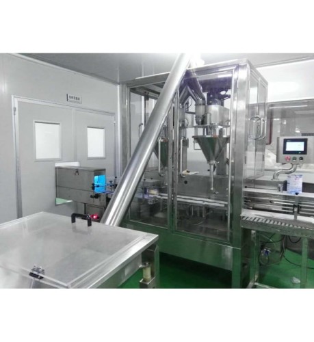 AUTOMATYCZNY DOZOWNIK PROSZKU B-320, ZAMYKARKA DO PUSZEK GT-40 I ETYKIECIARKA  LYJ200