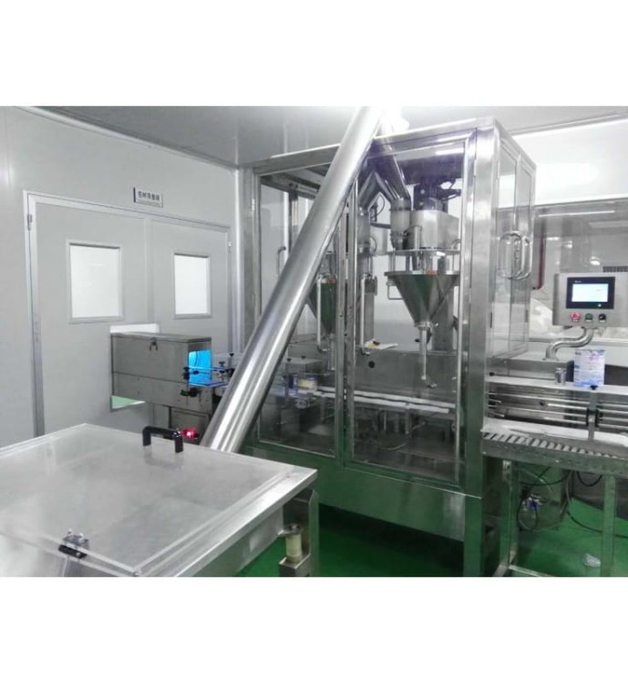 AUTOMATYCZNY DOZOWNIK PROSZKU B-320, ZAMYKARKA DO PUSZEK GT-40 I ETYKIECIARKA  LYJ200