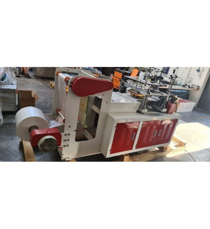 MASZYNA DO PRODUKCJI RĘKAWICZEK FOLIOWYCH