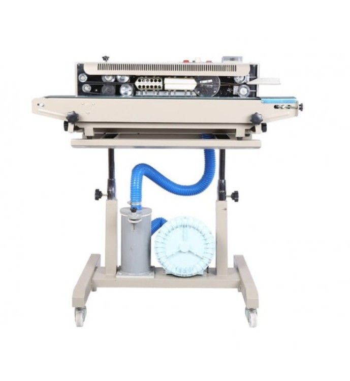 ZGRZEWARKA DO FOLII Z TAŚMOCIĄGIEM DBF-1000