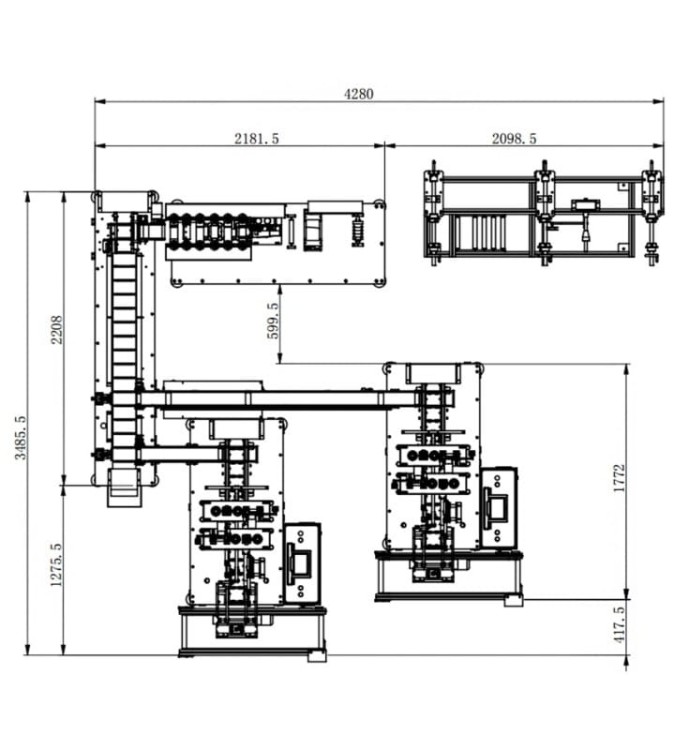 LINIA MASZYNA DO PRODUKCJI MASECZEK OCHRONNYCH FFP2