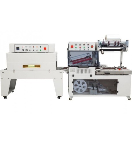 AUTOMATYCZNA ZGRZEWARKA KĄTOWA DQL 5545S I TUNEL OBKURCZAJĄCY DSD 4520