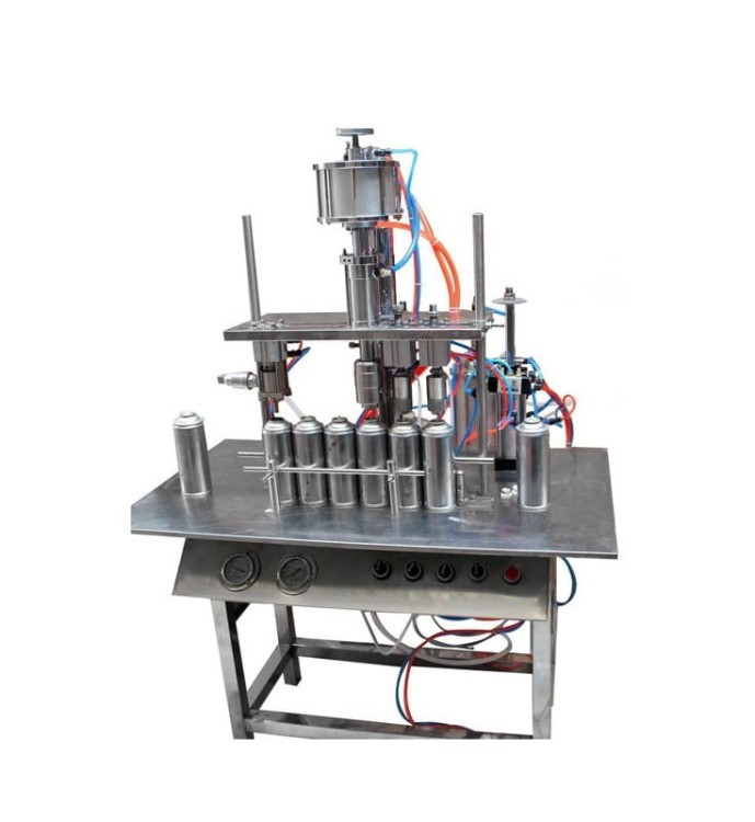 PÓŁAUTOMATYCZNA NALEWARKA NAPEŁNIARKA DO SPRAYU YS