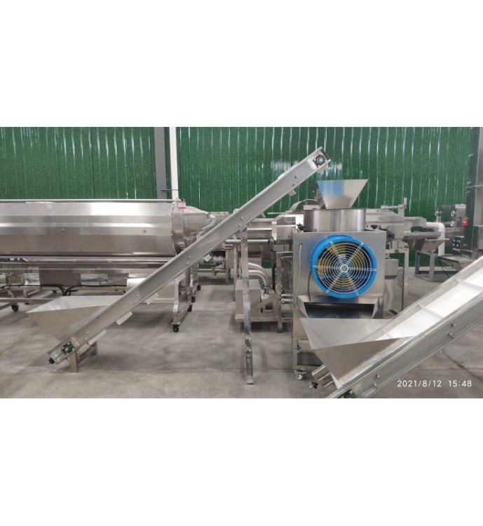 LINIA DO ROZDRABNIANIA I OBIERANIA CZOSNKU