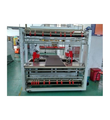 LINIA DO PAKOWANIA PANELI, DRZWI, DESEK, MATERACY GH-6030AF+SF-10040E