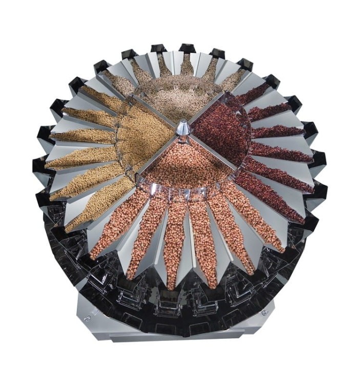 POZIOMA MASZYNA PAKUJĄCĄ SW-HP-180 ZESTAW DLA 6 PRODUKTÓW