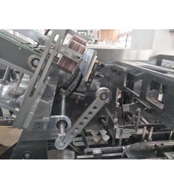 MASZYNA PAKUJACA SASZETKĘ Z ULOTKĄ W KARTONIK