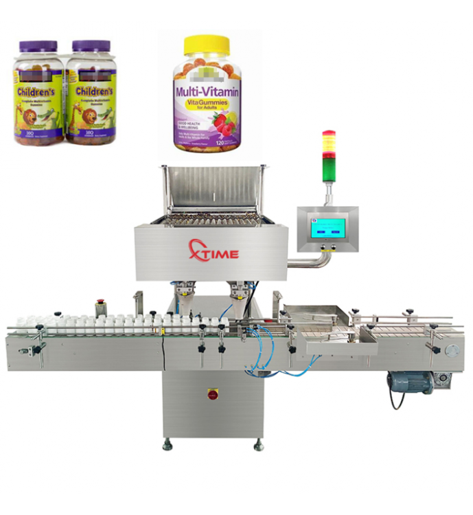 AUTOMATYCZNA LINIA DO NAPEŁNIANIA, ZAMYKANIA I ETYKIETOWANIA DO ŻELKÓW