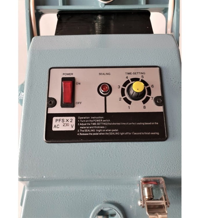 ZGRZEWARKA DO FOLII NA STATYWIE FS-650 2x8