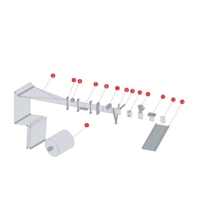 POZIOMA MASZYNA PAKUJĄCA DO PROSZKU UN-110