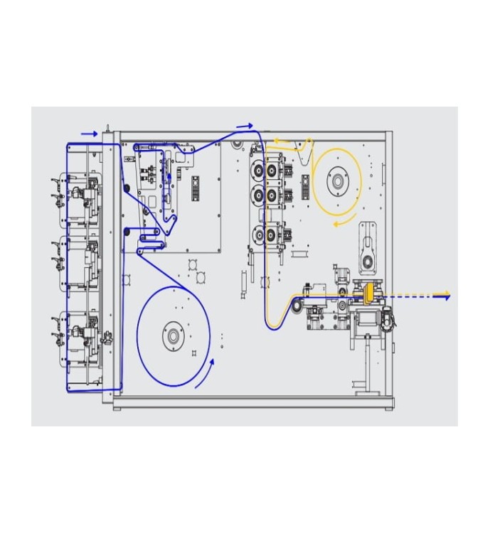 MASZYNA DO SKŁADANYCH SASZETEK M