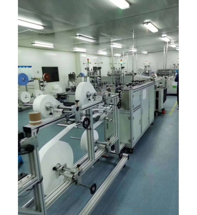 LINIA MASZYNA DO PRODUKCJI MASECZEK OCHRONNYCH FFP2