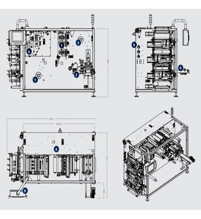 MASZYNA DO SKŁADANYCH SASZETEK M