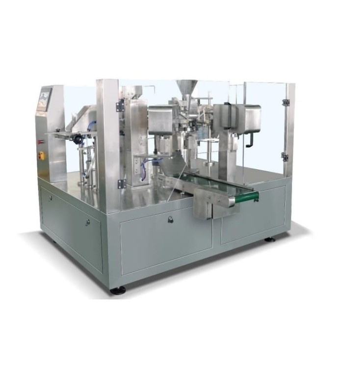 ROTACYJNA MASZYNA PAKUJĄCA DO GRANULATU DOYPACK STRUNA HLTC-820