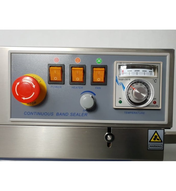 ZGRZEWARKA DO FOLII Z TAŚMOCIĄGIEM FRBM-770II