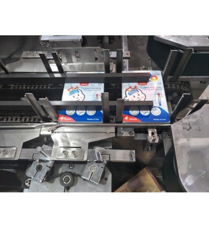 MASZYNA PAKUJACA SASZETKĘ Z ULOTKĄ W KARTONIK