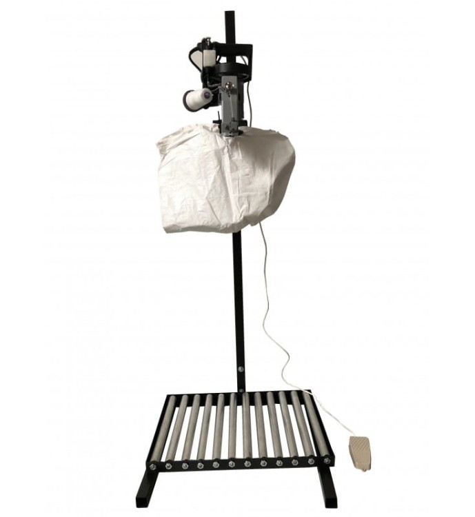 ZASZYWARKA DO WORKÓW YAO HAN N600A + STATYW Z ROLKAMI