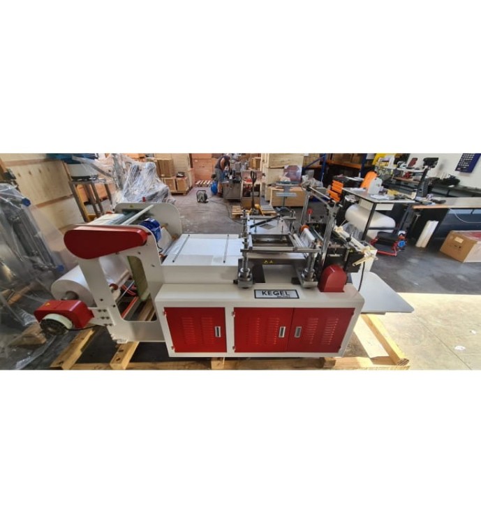 MASZYNA DO PRODUKCJI RĘKAWICZEK FOLIOWYCH