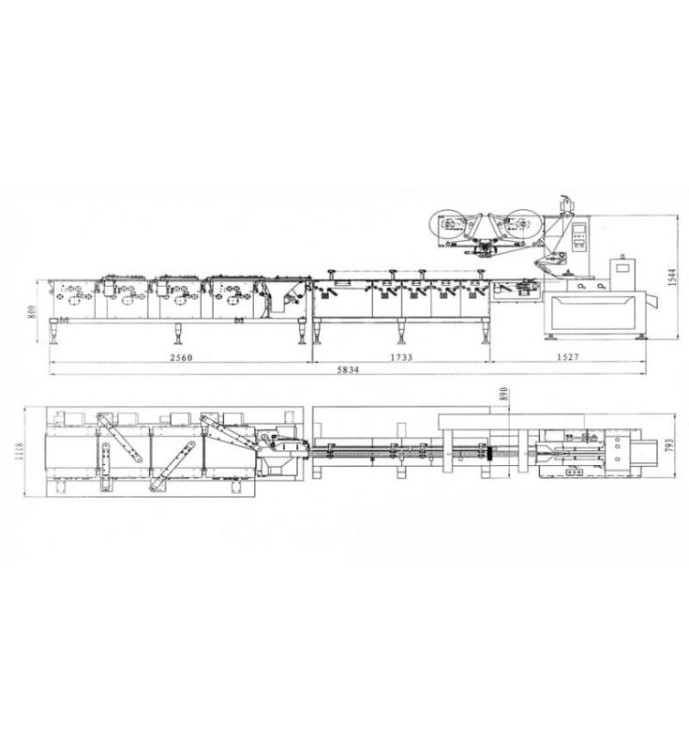 LINIA PRODUKCYJNA DO BATONÓW PROTEINOWYCH W CZEKOLADZIE