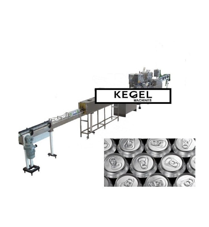 LINIA ROZLEWNICZA DO NAPOJÓW GAZOWANYCH W PUSZKACH