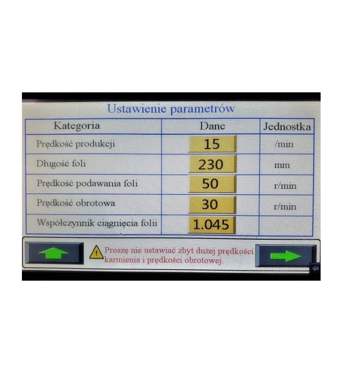 SASZETKARKA DO PAKOWANIA W BIBUŁĘ SILICA GEL JX015/JX013