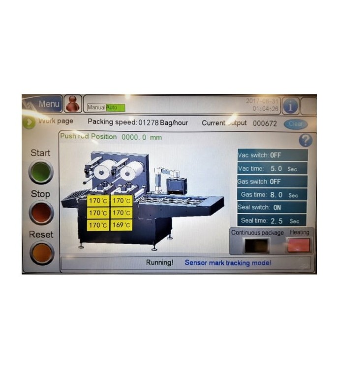 PAKOWARKA PRÓŻNIOWA DO TACEK VACUUM HVT 550A/6