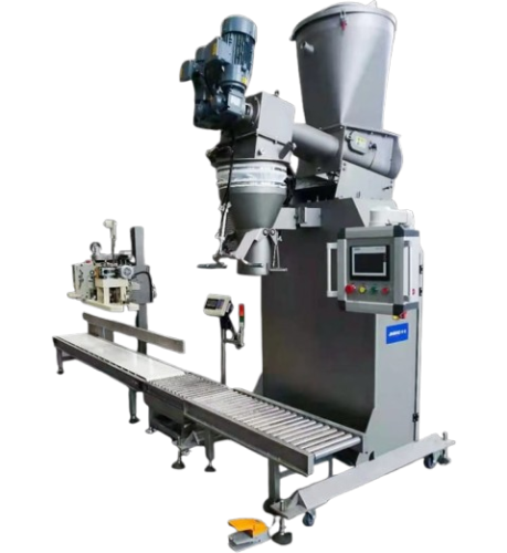 PÓŁAUTOMATYCZNA LINIA ZAMYKAJĄCA DO PROSZKU KEGEL 25KG